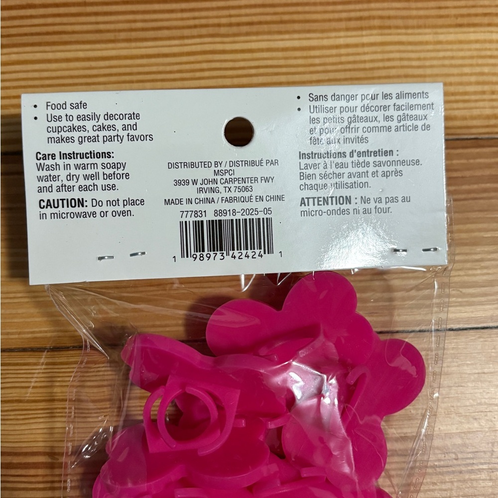 Makery Pink Cupcake Rings (48 Rings) - Picture 4 of 5